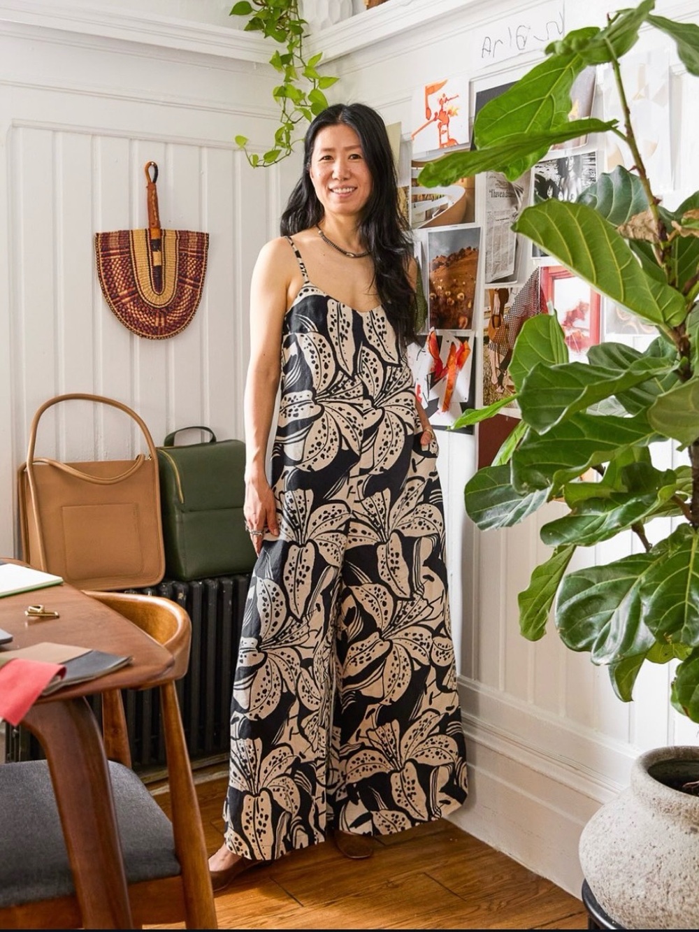 Mixed By Nasrin Lani Jumpsuit in Cala